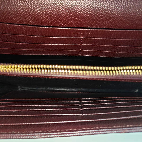 MONOGRAM Medium Chevron Calfskin Red