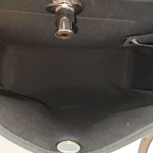 Authenticated pre-owned  Herbag 31 Canvas Black - Shoulder Bag at Looply