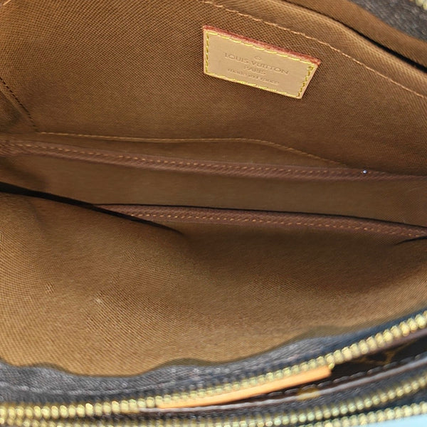 MULTI Monogram Coated Canvas Brown