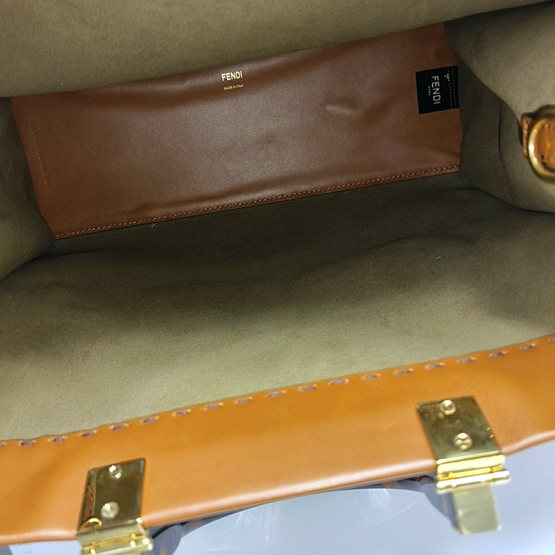 Sunshine Medium Calfskin Brown