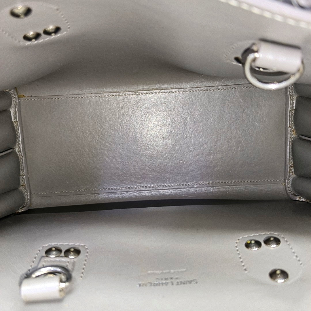 SAC DE JOUR Mini Calfskin Gray
