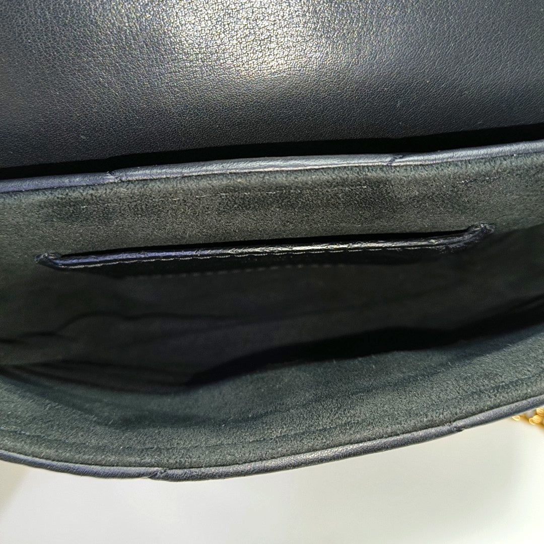 NEW WAVE Quilted Calfskin Black