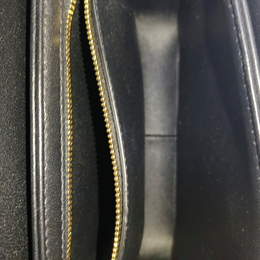 TRIOMPHE Teen Calfskin Black