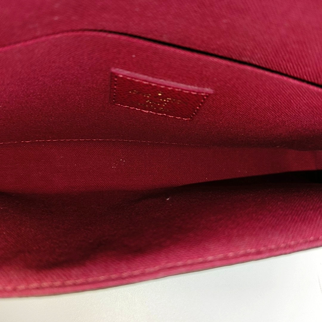FÉLICIE Monogram Coated Canvas Brown