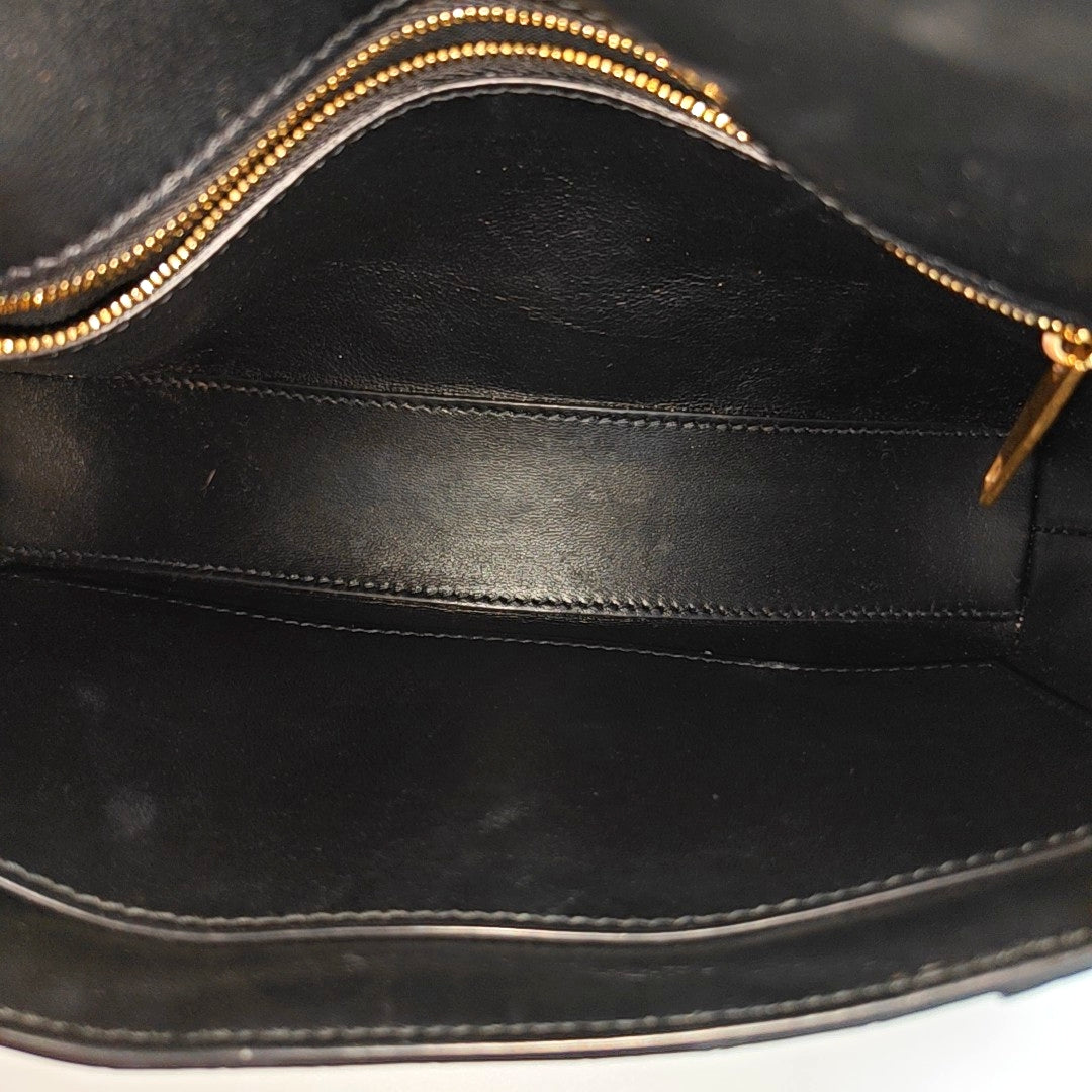 Downtown Super Mini Calfskin Black