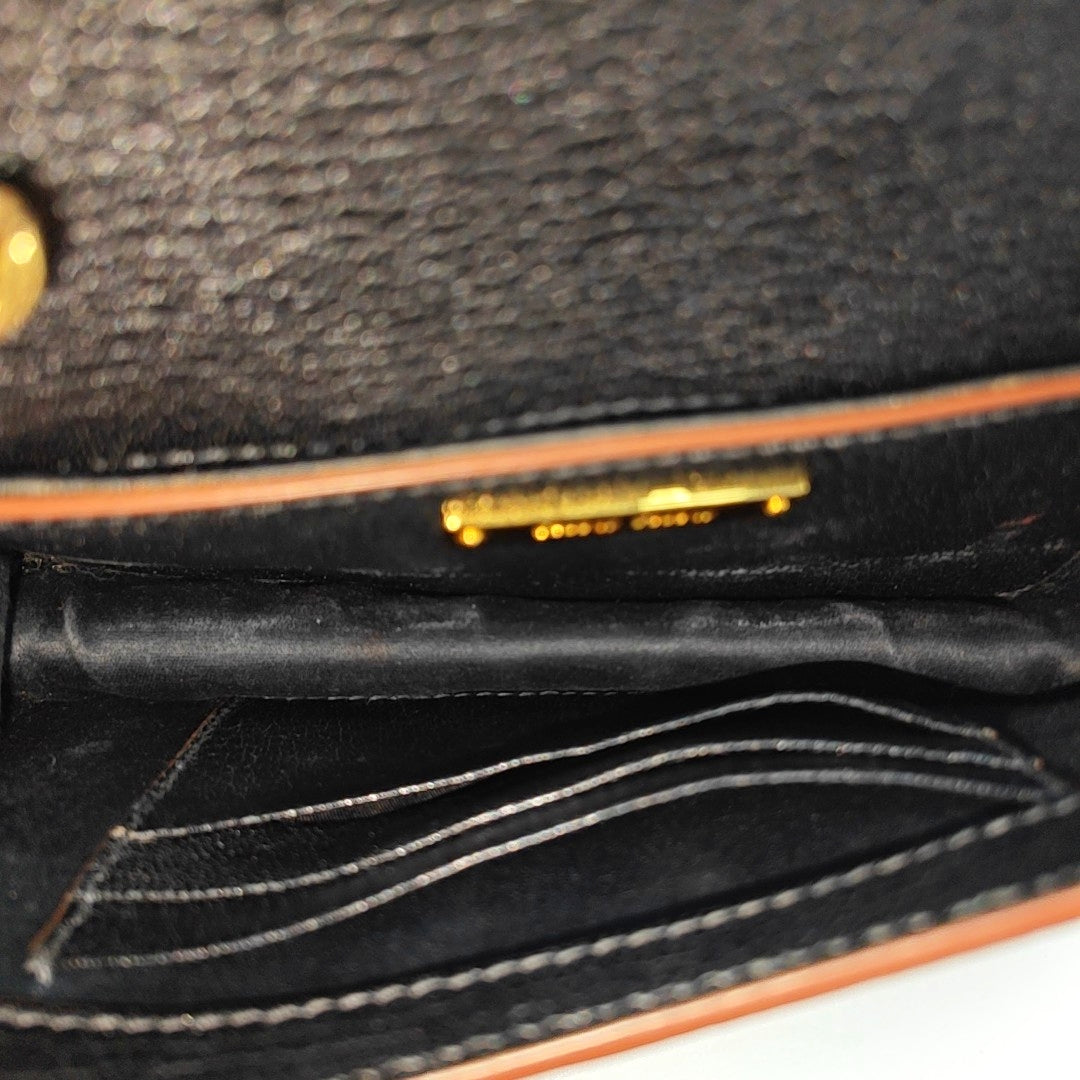 My Miu Calfskin Black