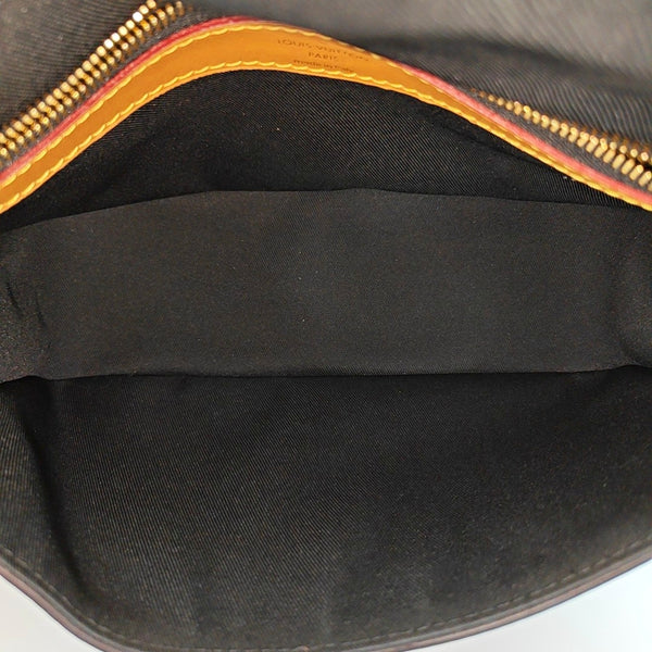 DIANE Monogram Coated Canvas Brown