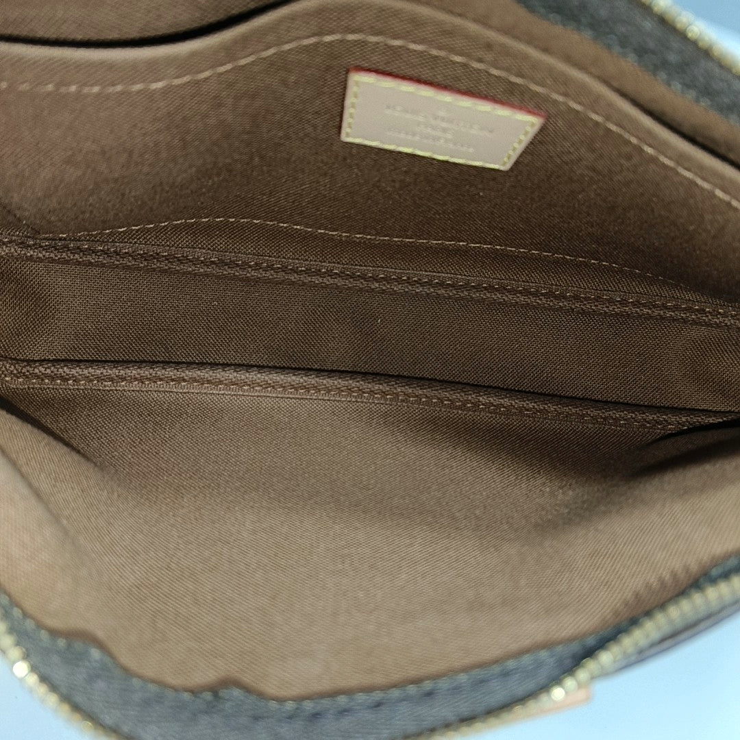 MULTI Monogram Coated Canvas Brown