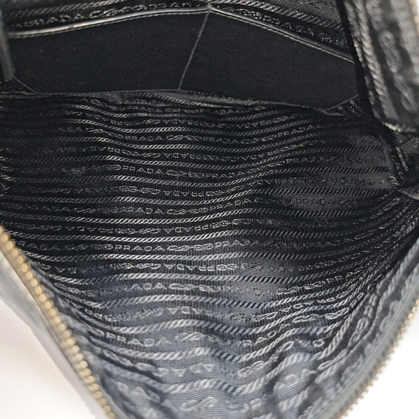 Calfskin Shoulder Bag Black