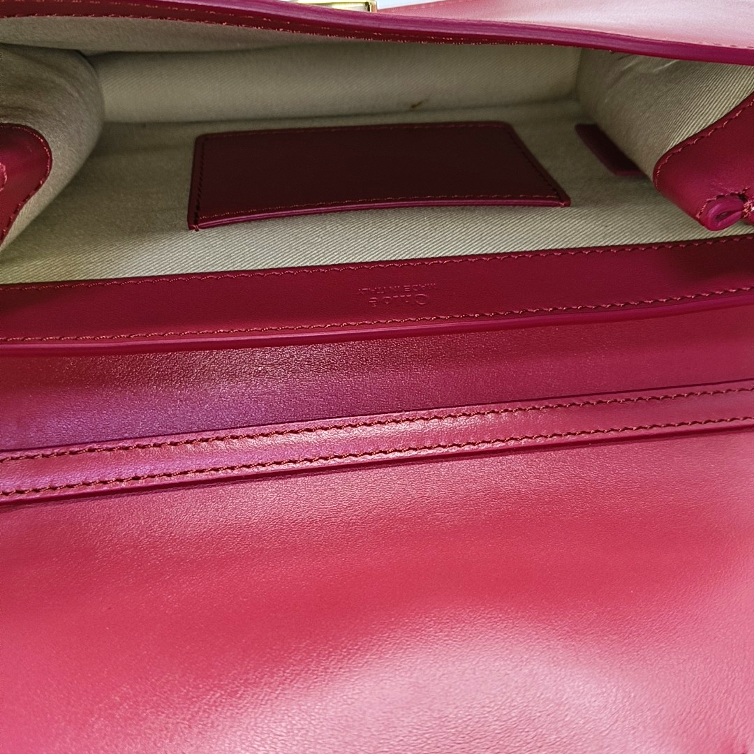 Chloé C Calfskin Red