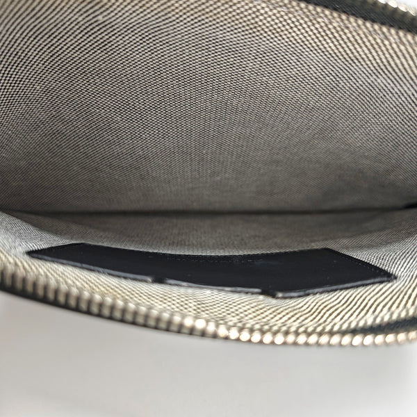 Leather Top Handle Bag Black