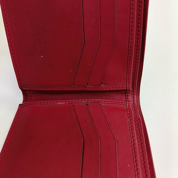 Calfskin Wallet Red