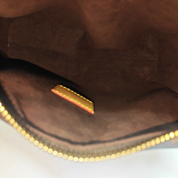 SIDE TRUNK MM Monogram Coated Canvas Brown