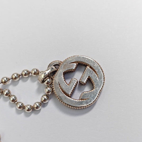 Interlocking G 925 Sterling Silver Necklace