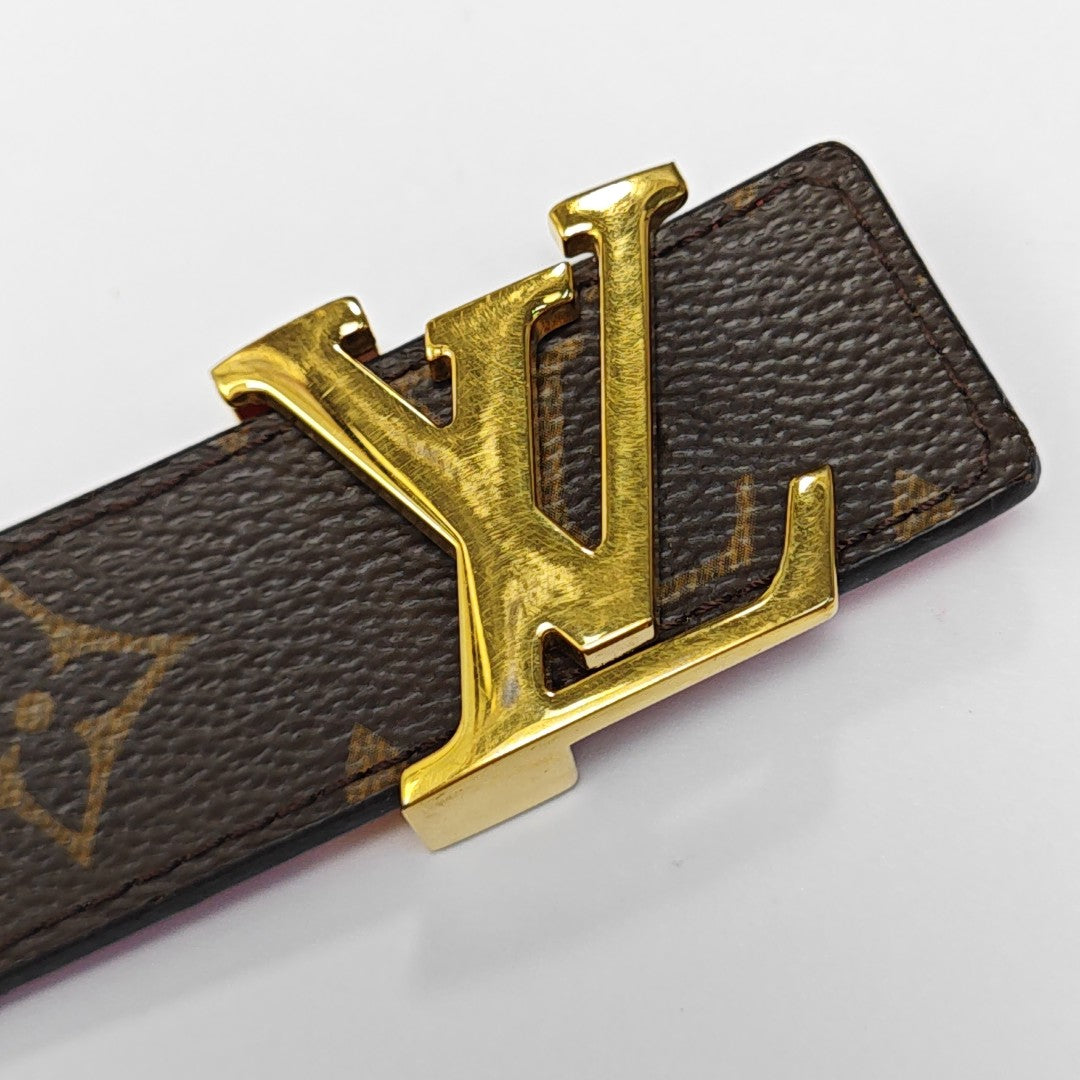 Coated Canvas Belt Brown