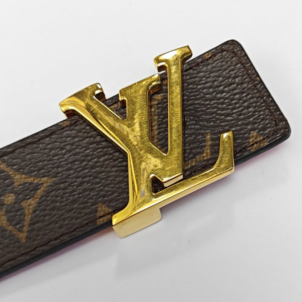 Coated Canvas Belt Brown
