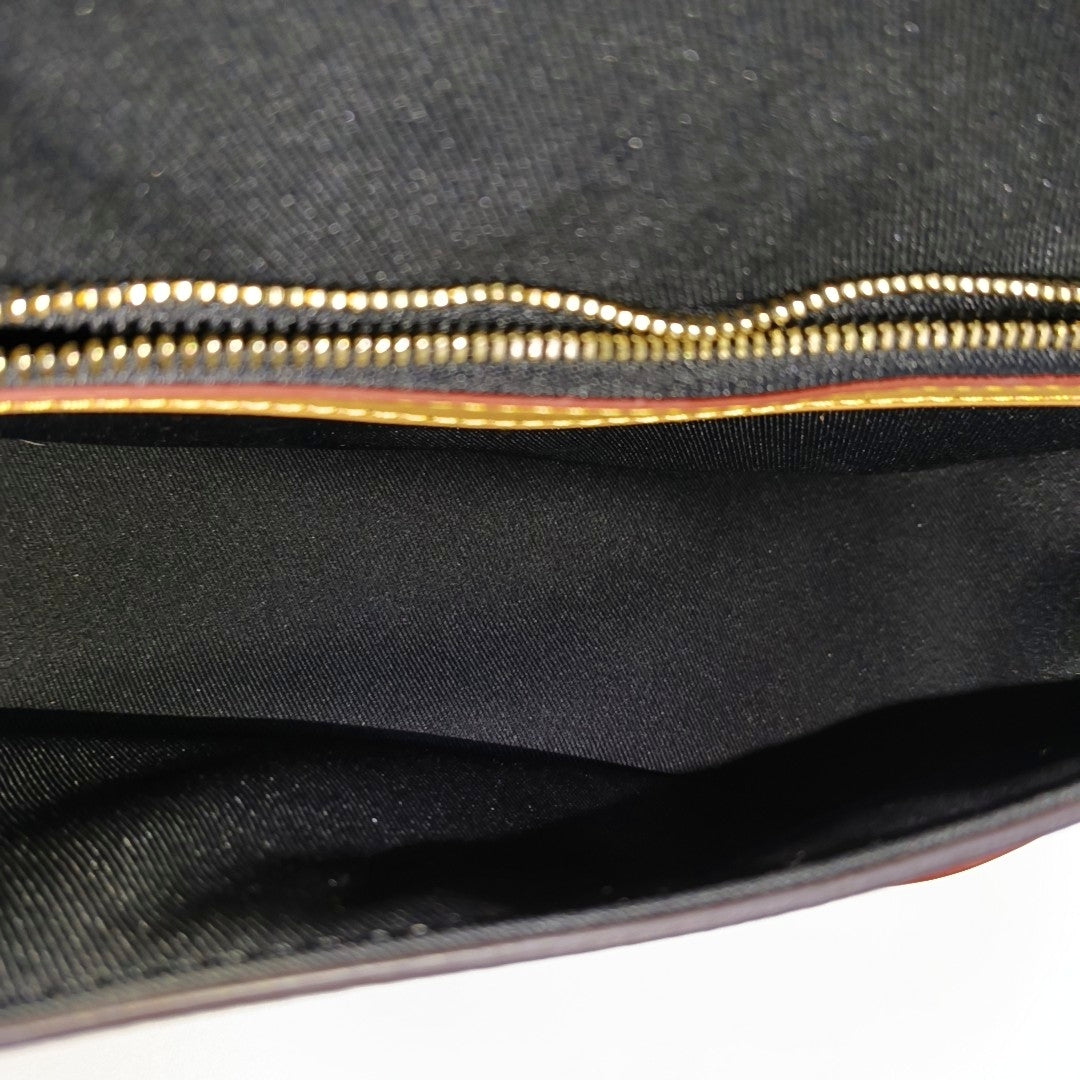 DIANE Monogram Coated Canvas Brown