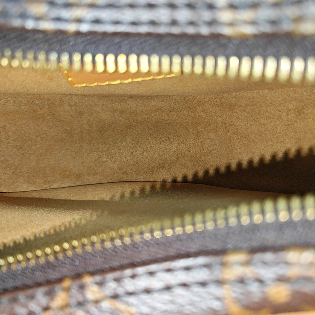 LOOP Monogram Coated Canvas Brown