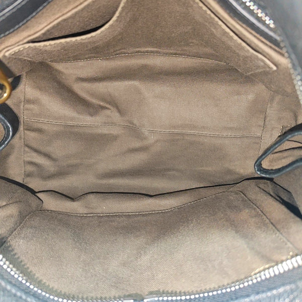 Calfskin Shoulder Bag Black