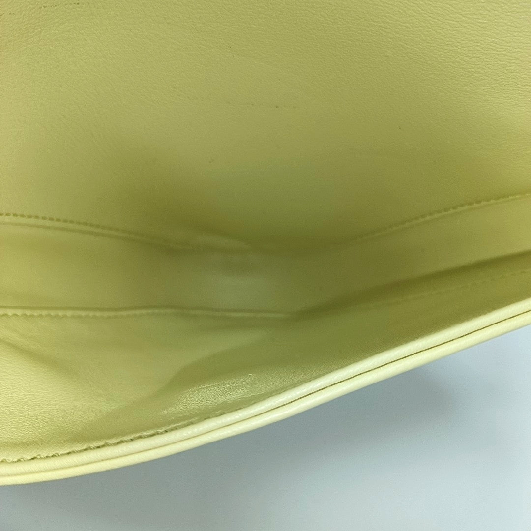 TRIANGLE Calfskin Yellow
