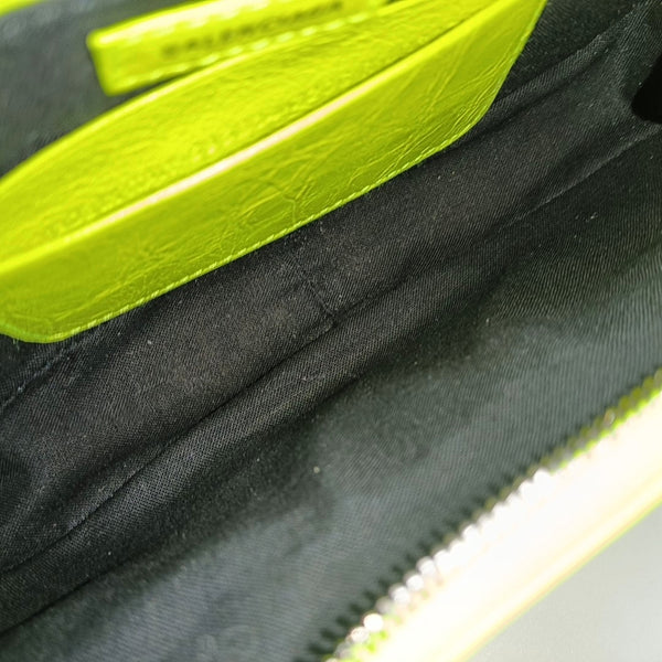 Le Cagole Mini Lambskin Green