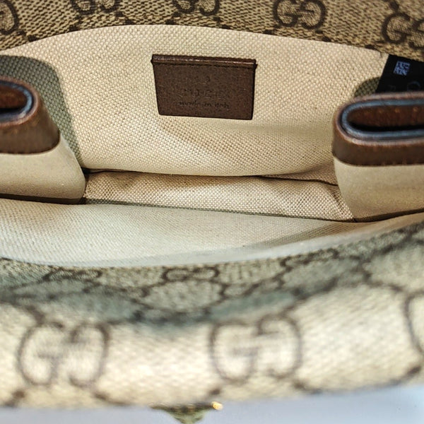 Neo Vintage Small Monogram Coated Canvas Beige