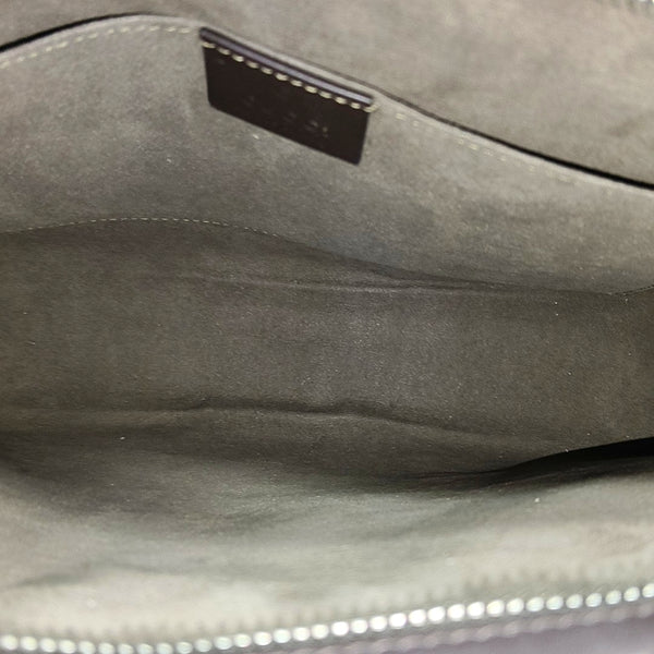 GG Supreme Monogram Coated Canvas Black