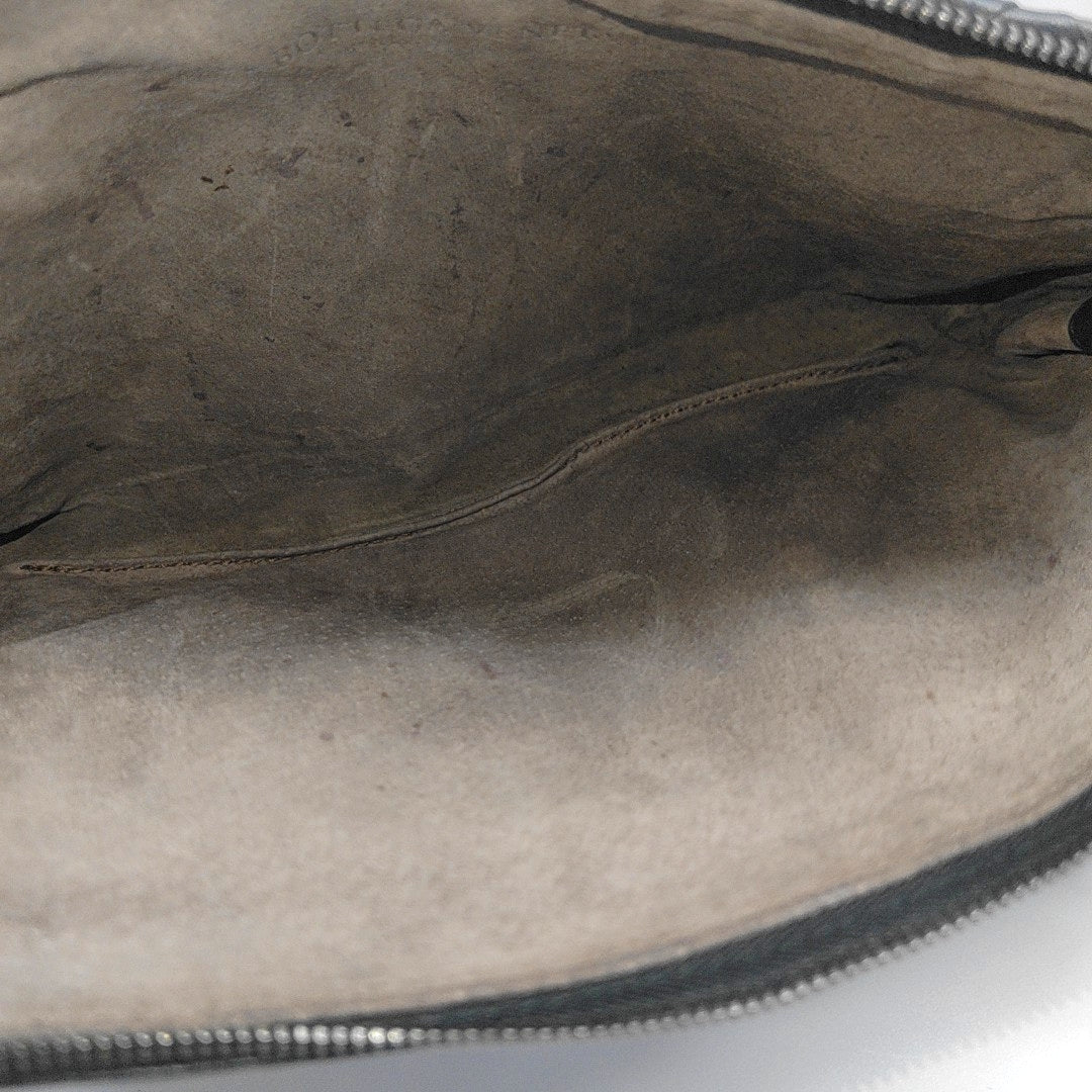 Calfskin Top Handle Bag Black