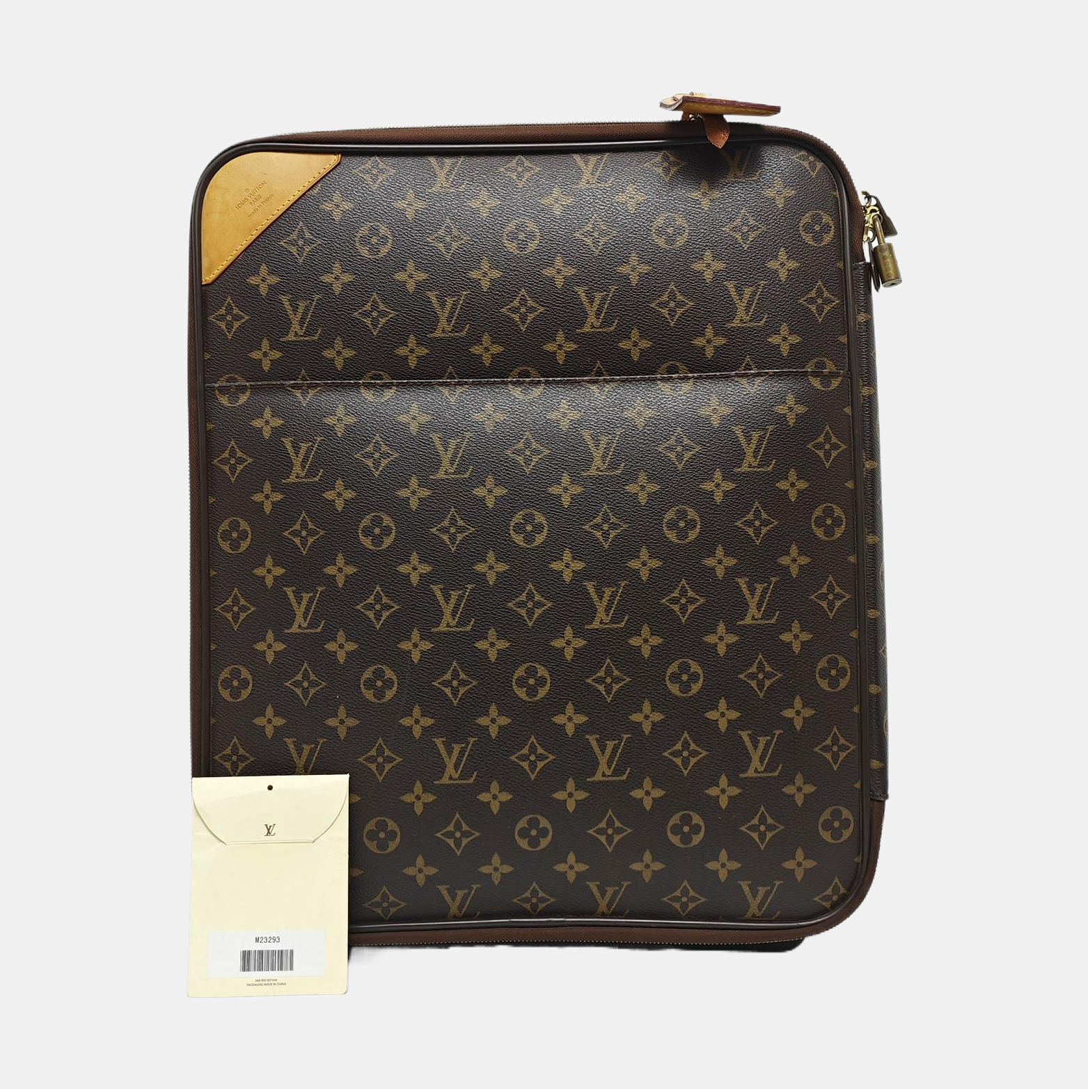 PEGASE 45 Monogram Coated Canvas Brown