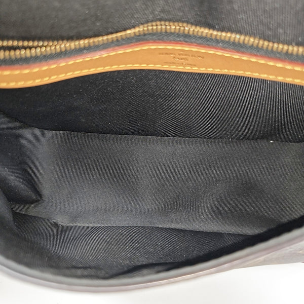 DIANE Monogram Coated Canvas Brown