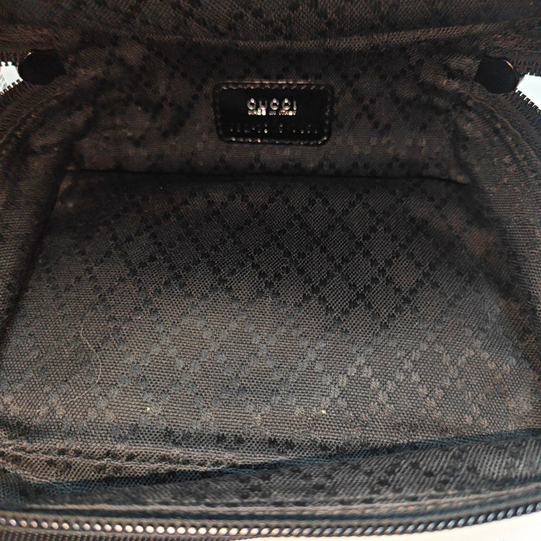 Canvas Top Handle Bag Black