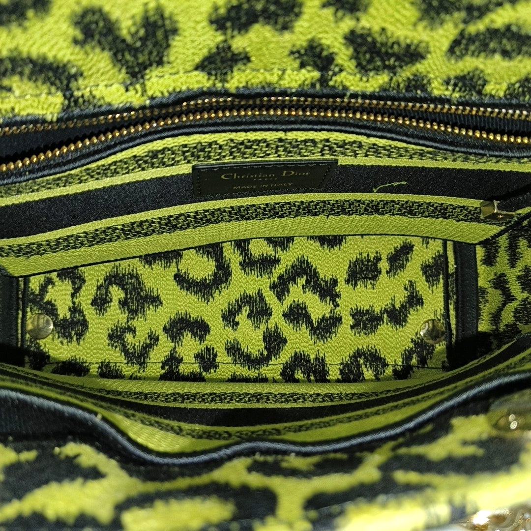Lady D-Lite Medium Fabric Yellow