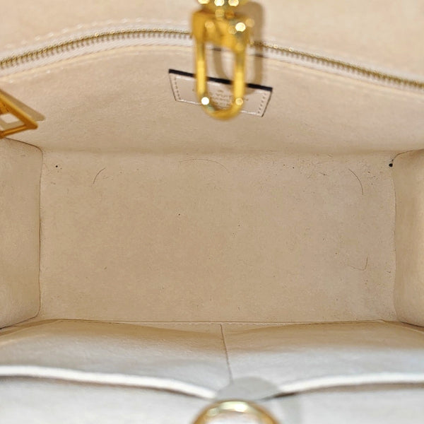 ONTHEGO PM Monogram Calfskin Beige