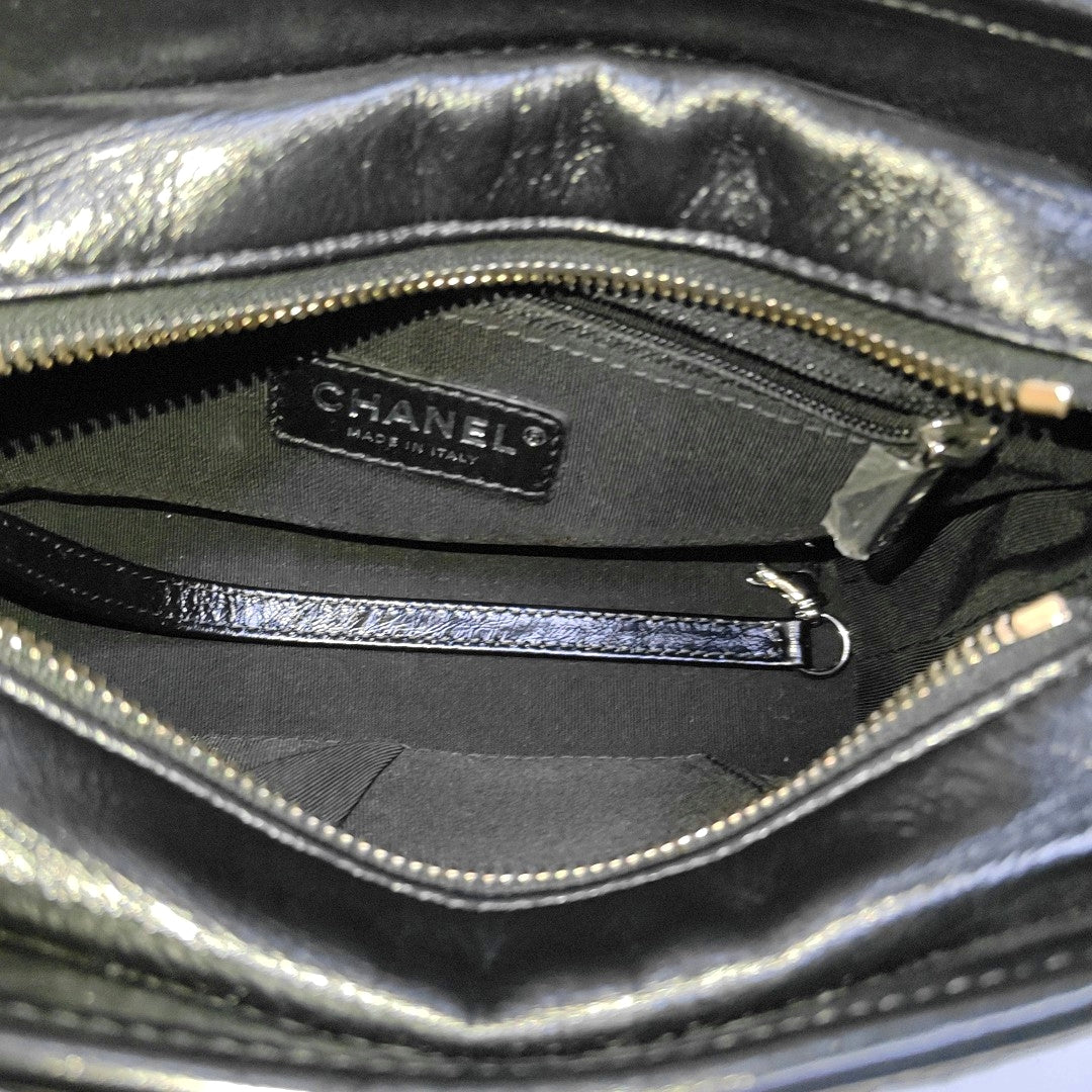 GABRIELLE Small Quilted Lambskin Gold