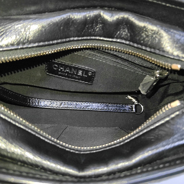 GABRIELLE Small Quilted Lambskin Gold