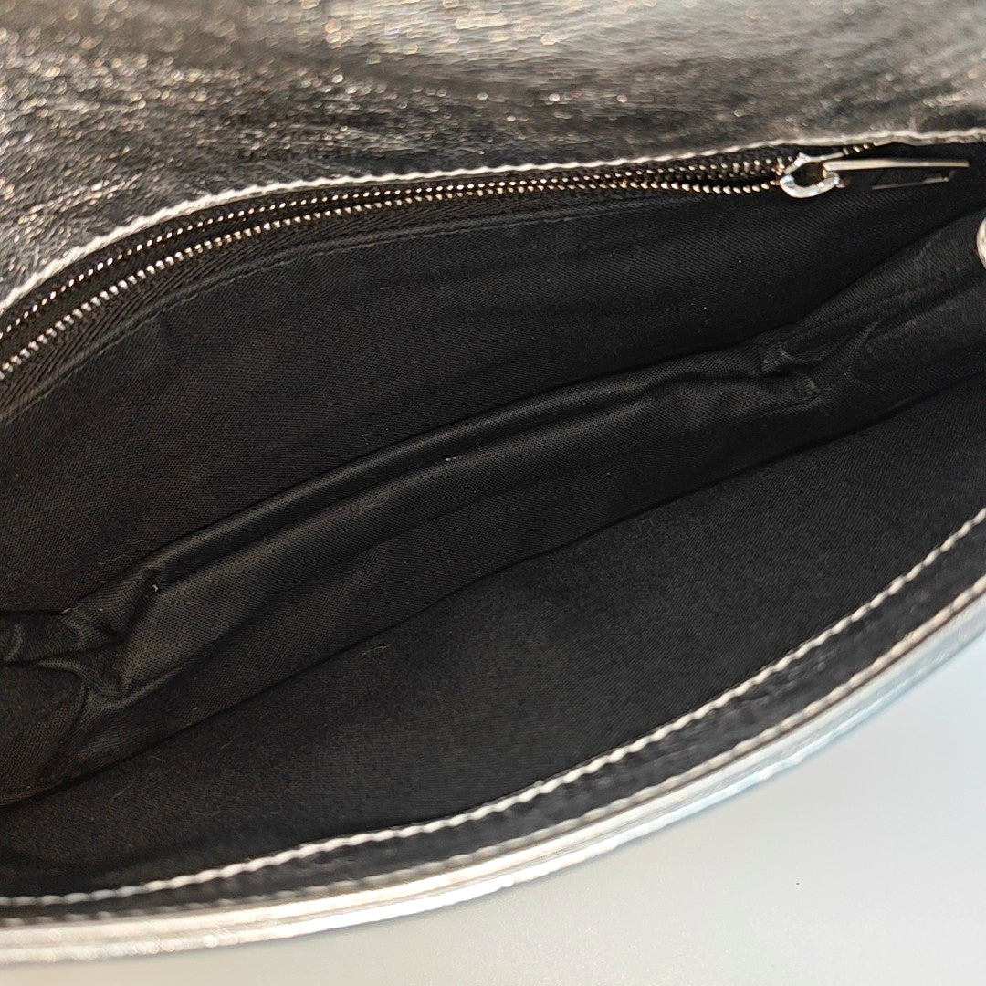 BB Small Calfskin Silver