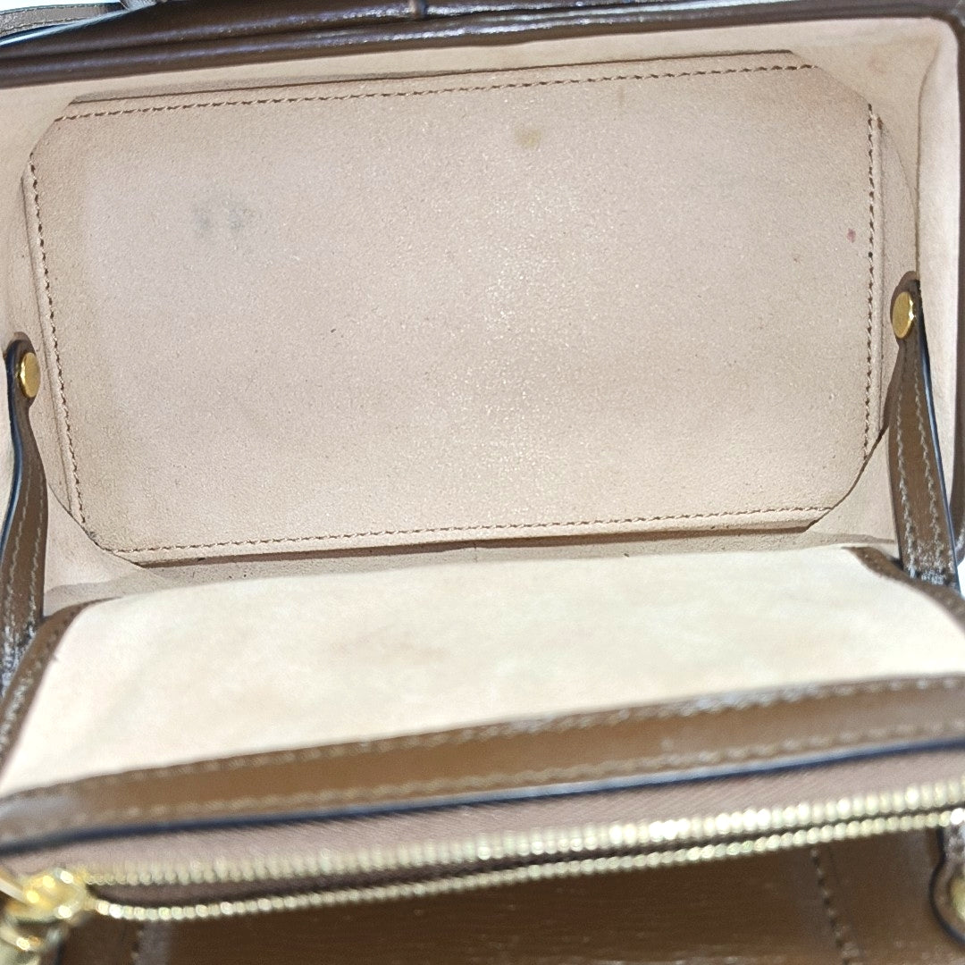 Monogram Coated Canvas Shoulder Bag Mini Multicolor