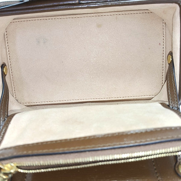 Monogram Coated Canvas Shoulder Bag Mini Multicolor