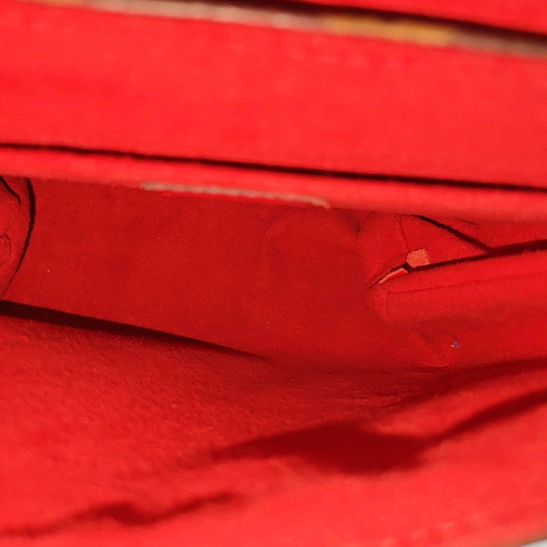 Authenticated pre-owned  LOCKY BB Monogram Coated Canvas Red - Shoulder Bag at Looply