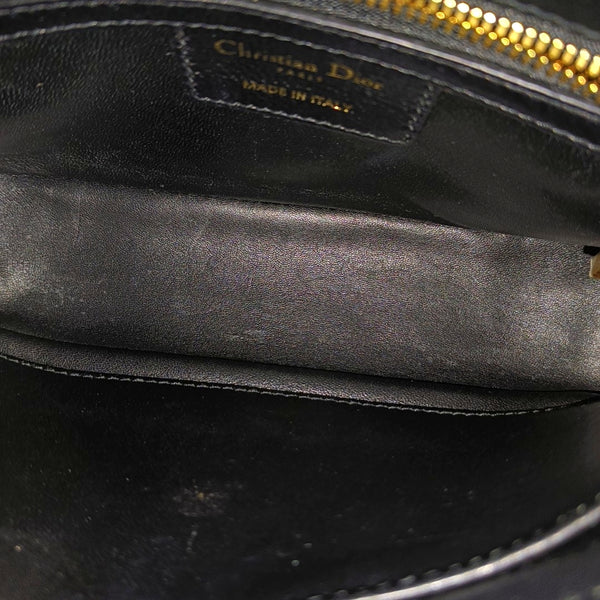 Dior Caro Small Cannage Calfskin Black