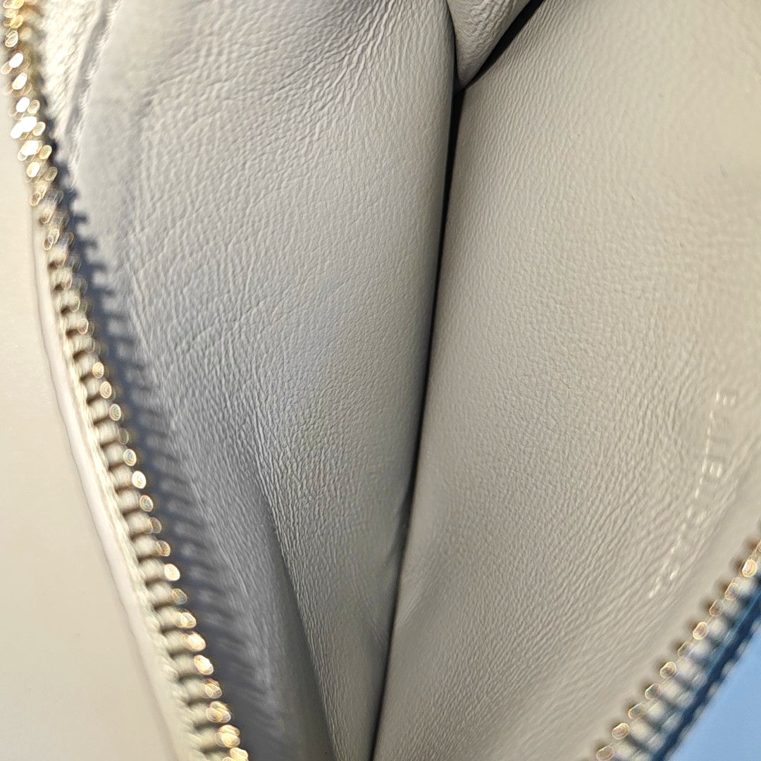 Cash Calfskin Gray Card Holder