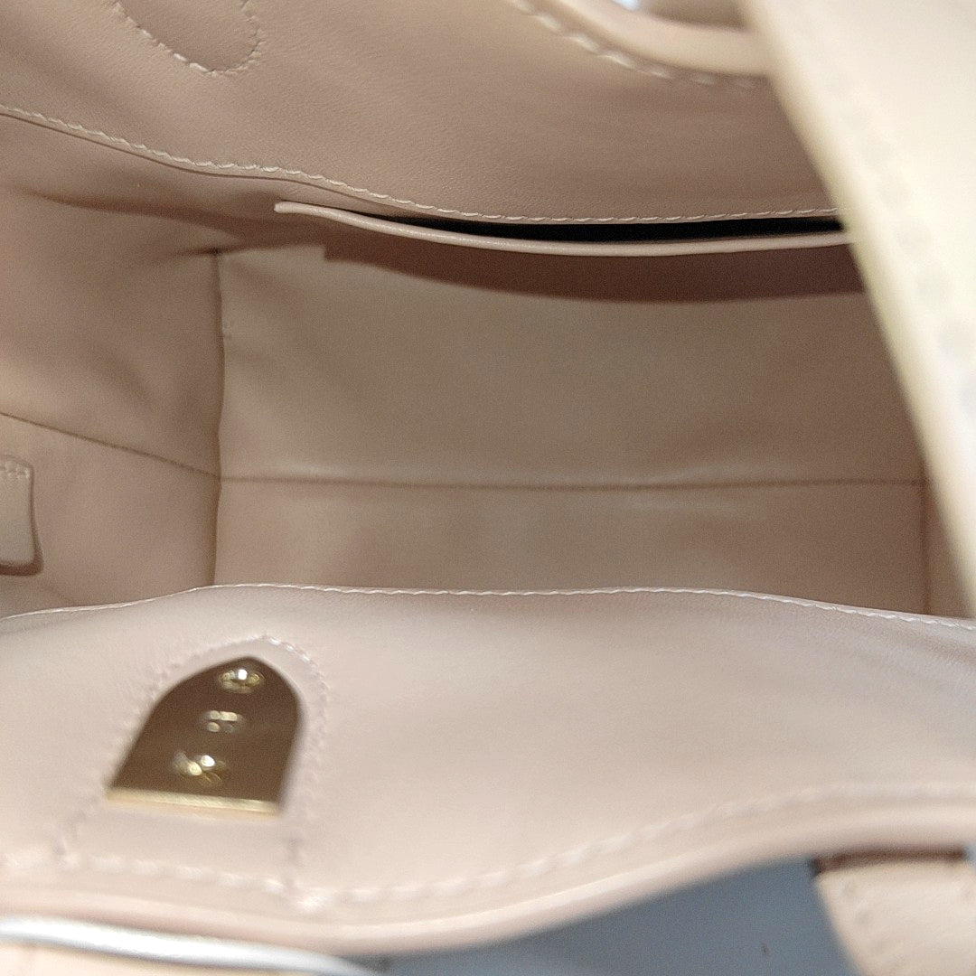 Toujours Small Cannage Calfskin Pink