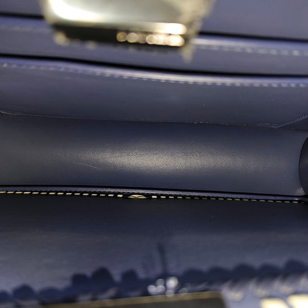 Peekaboo Small Calfskin Blue
