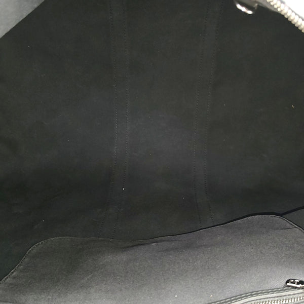 KEEPALL 55 Monogram Coated Canvas Black
