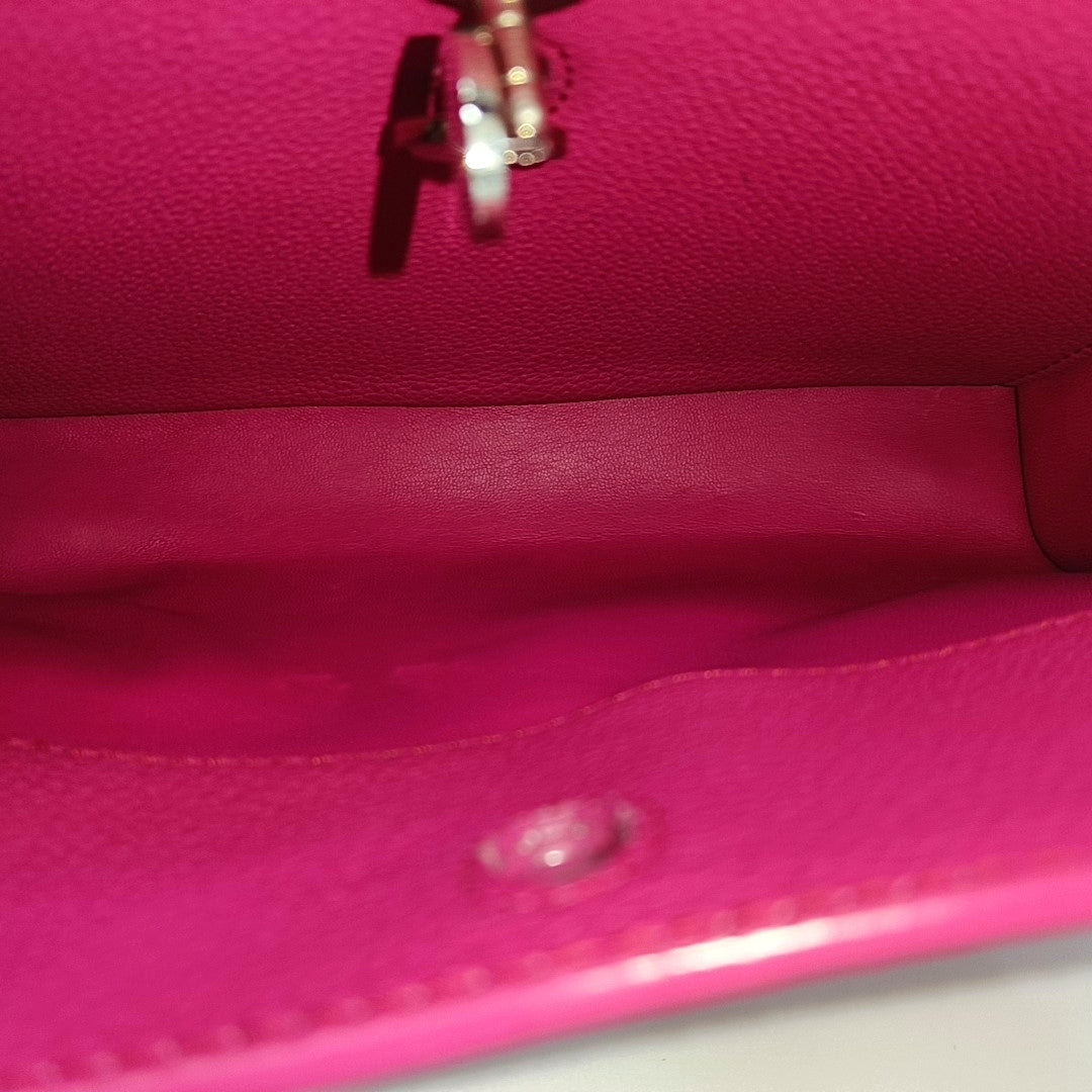 Calfskin Tote Bag Red