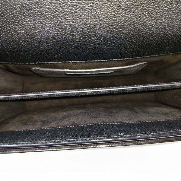 SUNSET Medium Calfskin Black