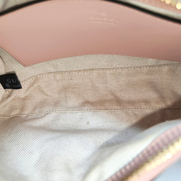 GG Matelassé Quilted Calfskin Pink