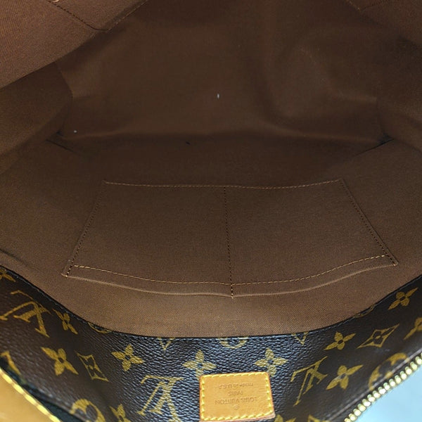 SULLY MM Monogram Coated Canvas Brown