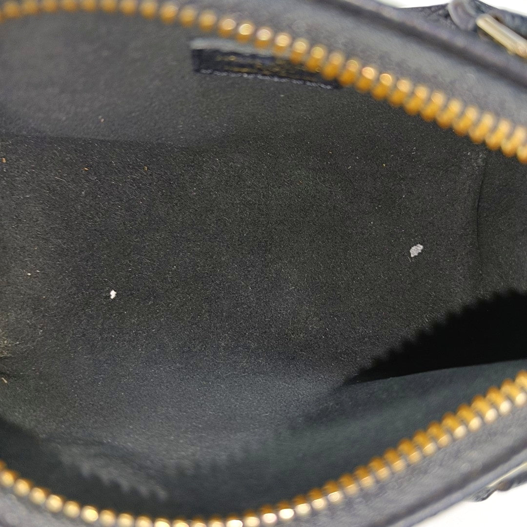 SPEEDY Nano Monogram Calfskin Black