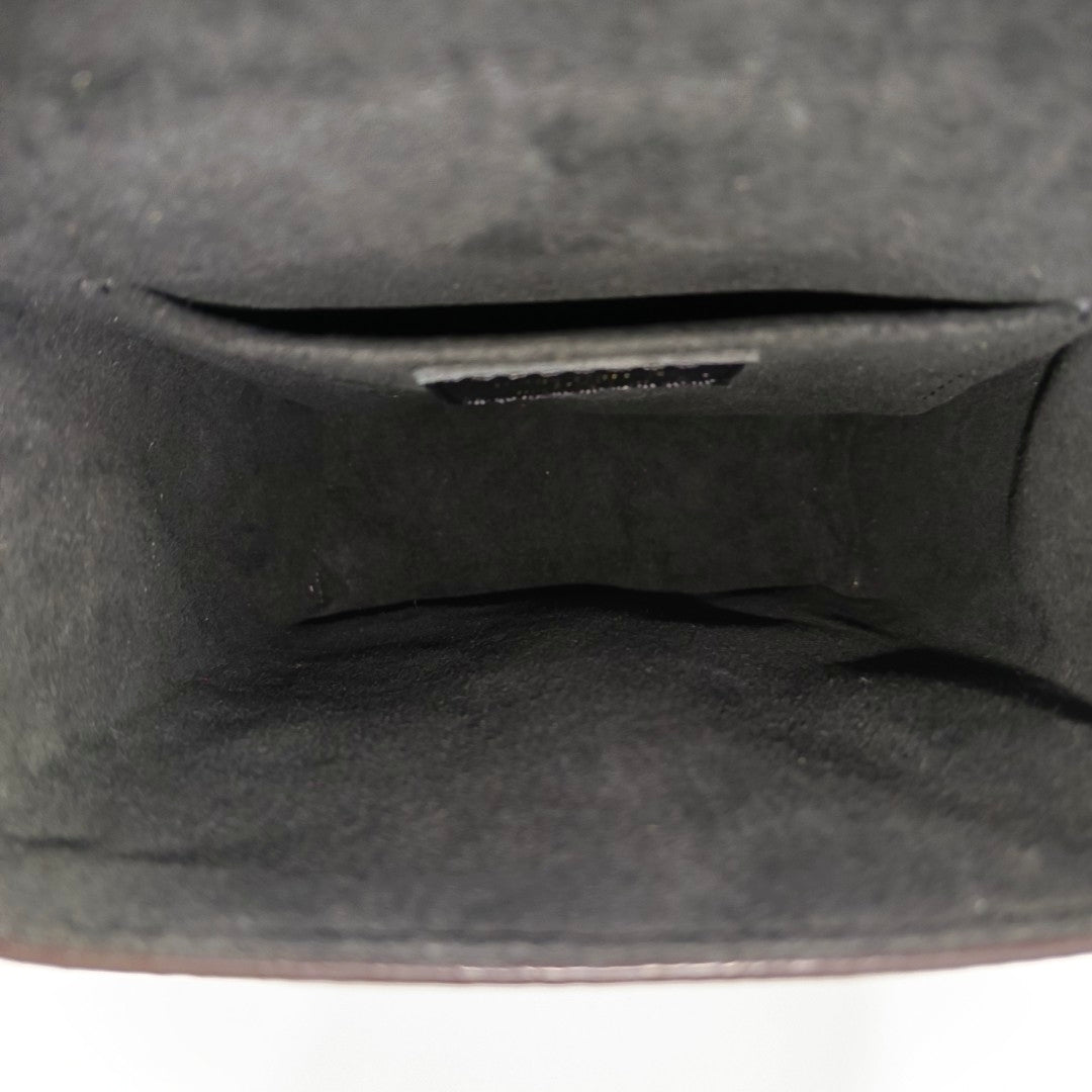CAMERA BOX Monogram Coated Canvas Brown